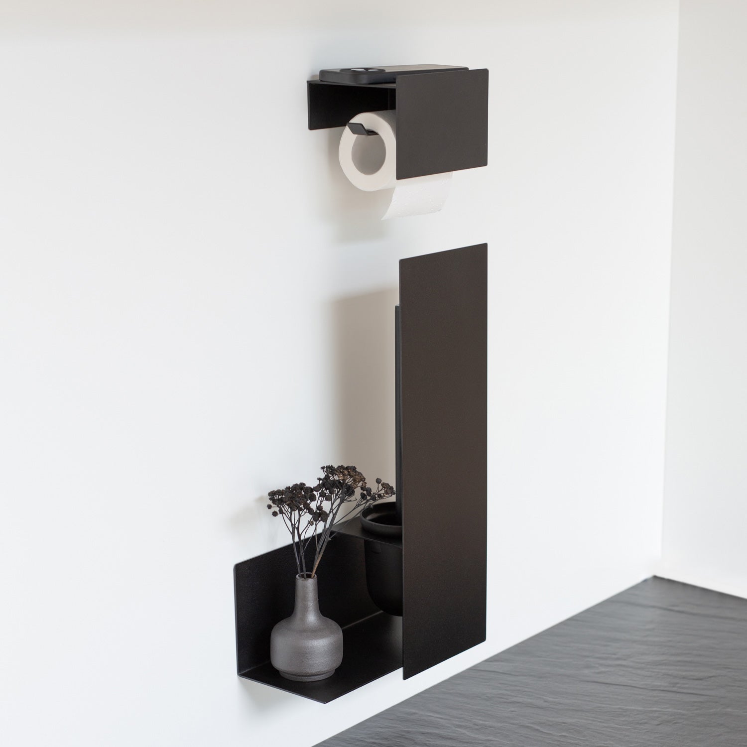 tape mounted toilet set bathroom accessories set