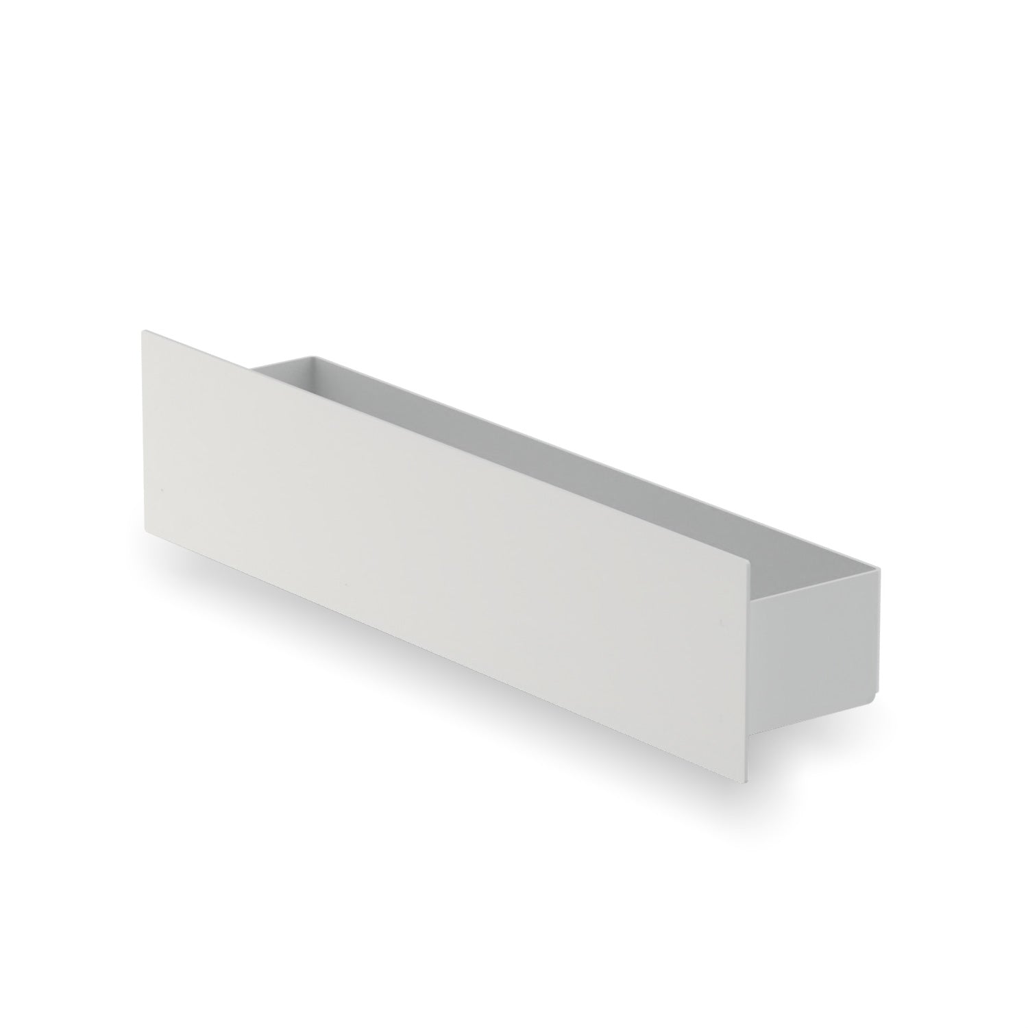 white medium shower shelf -neptune