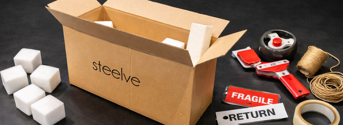 Securely packaged return shipment